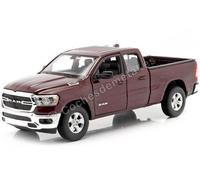 2017 Dodge Ram 1500 Rouge Foncé 1:27 Welly 24104