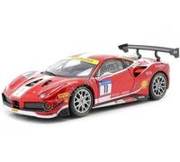 2017 Ferrari 488 Challenge 11 Formule de course Mugello Nielsen 1:24 Bburago 18-