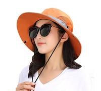 2017 Nouveauté Chapeau de Pêche Unisexe Sun Hat Chapeau de Soleil Large Bord Réglable Bonnie Anti-UV UPF 50+ Brousse Casquette Fisherman Bonnet Idéal Pour Chasse Voyage Camping Trekking Randonnée