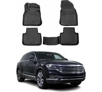2018-2021 Tapis de sol VW Touareg TPE noir 4 pcs