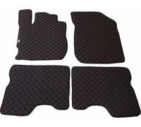 2018-2024 Dacia Duster Tapis de sol en cuir synthétique noir 4 pcs