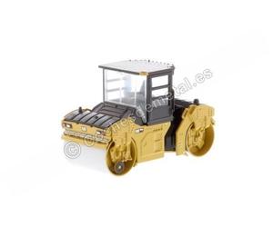2018 Compacteur Tandem Vibrant Cat CB-13 Avec Cabine Fermée 1:64 Diecast Masters