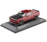 2018 Dodge Challenger SRT Demon V8 6.2L Rouge/Noir 1:43 Solido S4310304