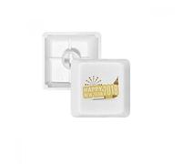 2018 Fireworks Star Brown Happy New Year PBT Keycaps pour clavier mécanique Blanc OEM sans marquage