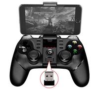 2018 Nouveau 2.4G Contrôleurs de Jeu Sans Fil Avec Bluetooth Sans Fil Gamepad Pour Android ios ps3 Contrôleurs de Jeu Lecteur Win XP Tablet PC (noir)