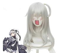 2018 nouvelle collection Kantai Suzutsuki Cosplay perruque jeu japonais perruque 60Cm longue droite résistant à la chaleur synthétique Costume fête perruque