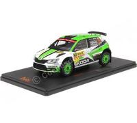 2018 Skoda Fabia R5 Nº31 Kopezky/Dresler Rally Catalogne 1:24 IXO Models 24RAL03