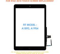 2018 Touch Screen For Ipad 6 9.7 A1893 A1954 Digitizer Screen For Ipad 6 With Home Button,Touch Screen Replacement For Ipad 6th With Repair Kit (Not Lcd Display).[D50]