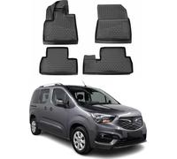 2019-2024 Tapis de sol Opel Combo TPE noir 4 pièces