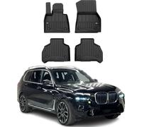 2019-2025 BMW X7 G07 Tapis de sol TPE noir 4 pcs