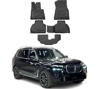 2019-2025 BMW X7 G07 Tapis de sol TPE noir 5 pcs