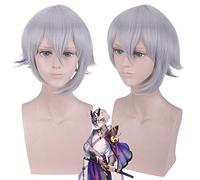 2019 Anime destin/Grand ordre roulette Merlin longue perruque Cosplay Costumes destin rester nuit perruques de cheveux Halloween Merlin perruque et bonnet de perruque taille unique 486