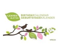 2019 Birthday Calendar Leaves Perpetual Wall Calendar by teNeues Publishing teNeues Publishing (Auteur)