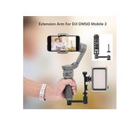 Accessoires pour drone GENERIQUE 2019 Bras Droit Extension + Support Support Adpter pour Dji Osmo Mobile 3 Stabilisateur aloha4491