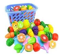 2019 Enfants à Faire Semblant Jeu de Rôle Cuisine Fruits Légumes Nourriture Jouet Set Coupe-Cadeau Gjj012 G