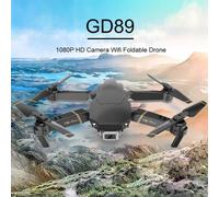 2019 Gd89 Wifi Fpv 1080p Altitude Caméra Hd Tenir Mode Pliable Rc Drone Rtf Aloha5510-Générique Noir