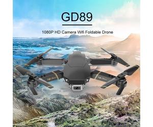 2019 Gd89 Wifi Fpv 1080p Altitude Caméra Hd Tenir Mode Pliable Rc Drone Rtf Aloha5510-Générique Noir