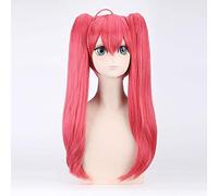 2019 NOUVEAU 70 cm Itsuka Kotori Cosplay perruque avec doubles queues de cheval anime Date A Live Costume jouer perruques Halloween Anime jeu cheveux une taille perruque 595