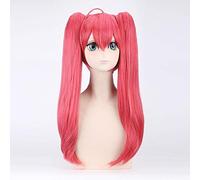 2019 NOUVEAU 70 cm Itsuka Kotori Cosplay perruque avec doubles queues de cheval anime Date A Live Costume jouer perruques Halloween Anime jeu cheveux une taille perruque 595