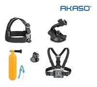2019 NOUVEAU AKASO caméra de sport Accessoires 7 in 1 Bundle Kits pour AKASO EK7000/EK5000 GoPro Héros Caméra de sport