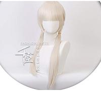 2019 nouveau Anime BEASTARS Cosplay Haru perruque avec des oreilles de lapin personnifiés bêtes mignon Cosplay perruque de cheveux Halloween cadeaux de noël juste longue perruque