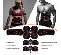 2019 NOUVEAU Stimulateur électrique EMS de muscle Stimulator USB rechargeable muscle Training Entraînement ORANGE
