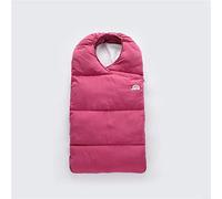 2019 Nouvelle fourrure artificielle bébé poussette sac de couchage double usage bébé automne et hiver couverture extérieure épaisse chaude produits pour bébé anti-coup rouge taille unique