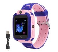 2019 Nouvelle Montre Intelligente Pour Enfants Q12b Montre Intelligente Montre éTanche Lbs Positionnement Appel 2g (Rose)