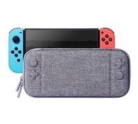 2019 Slim Rigide En Eva Sac de Transport Voyage Valise de Rangement pour Nintendo Console Switch Gris aloha2520 Gris G
