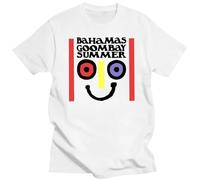 2019 Summer Casual Tee Shirt As Worn by Jaco Pastorius T Shirt - Bahamas Goombay Summer White M