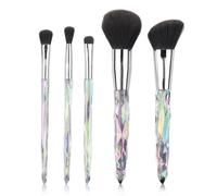 2019 Tout Nouveau 5 Pièces/Ensemble Pinceau De Maquillage 3d Diamant Poignée Pinceaux De Maquillage Poudre Ombre À Paupières Beauté Stylos Pinceaux De Maquillage Set Outil