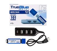 2019 True Blue Mini Meth Pack 64gb Intégré 101 Jeux Pour Playstation Classique Aloha10264