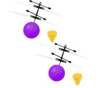 2019 Volant Rc Electrique Boule Led Clignotant Avion Léger Hélicoptère à Induction Jouet aloha4034
