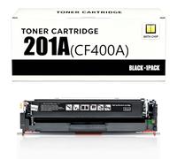 201A CF400A CF401A CF402A CF403A Cartouche de Toner Compatible pour HP - Noir ~1 500 / Couleur ~1 400 Pages - pour M277 M252 M274 - Choisissez Noir/Cyan/Jaune/Magenta,BK