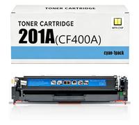 201A CF400A CF401A CF402A CF403A Cartouche de Toner Compatible pour HP - Noir ~1 500 / Couleur ~1 400 Pages - pour M277 M252 M274 - Choisissez Noir/Cyan/Jaune/Magenta,cy