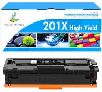 201X 201A Cartouche De Toner Compatible Pour Hp 201X Toner 201A Cf400X Cf400A Color Laserjet Pro Mfp M277Dw M252Dw M277N M277 M274N M252N M277C6 M252 M274 ( 1-Pack, Noir )[ENC943317]