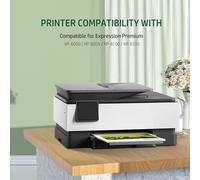 202 Xl 202Xl Compatible Cartouche Pour Epson 202 Xl Pour Epson Xp 6105 Pour Expression Premium Xp-6100 Xp-6000 Xp-6005 Pack (Noir,Cyan,Magenta,Jaune,Noir Photo)