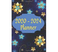 2020 - 2024 Weekly Planner: Weekly Calendar Organizer For You To Plan Every Day, Week Or Month. This Is A 9" X 6" Cute Journal For You To Plan And Schedule Your Five Years (Planners)
