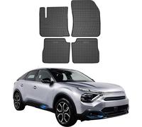 2020-2025 Citroen e-C4 Tapis caoutchouc noir 4 pcs