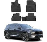2020-2025 Hyundai Sante Fe TM Tapis TPE Noir 4 pcs