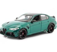 BBurago Modèle statique 1:18 Alfa Romeo Giulia GTA 2020 Vert Montréal Métallisé BU01446