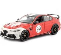 2020 Alfa Romeo Giulia GTAm N°99 Rouge/Blanc 1:18 Bburago 11049 01449