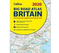 2020 Collins Big Road Atlas Britain