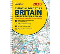2020 Collins Essential Road Atlas Britain And Northern Ireland
