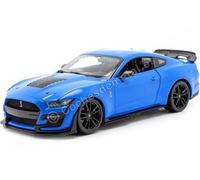 2020 Ford Mustang Shelby GT500 Bleu Électrique 1:18 Maisto 31452