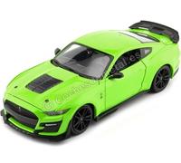 2020 Ford Mustang Shelby GT500 Vert Fluo 1-24 Maisto 31532