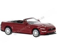 2020 Ford Mustang VI Cabriolet Rouge Foncé 1:87 (H0) PCX87 PCX870565