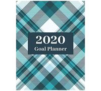 2020 Goal Planner Contemporary Teal Size 8.5x11 Large: This Is A One-Stop Goal Planner Contemporary Teal Dedicated To Helping You Live Your Best