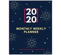 2020 Monthly Weekly Planner: Monthly Calendar Schedule Organizer With Floral Cover, 2020 Simple Planners, Weekly Notes, And Ruled Pages, Pretty And Wonderful Gift For Teachers, And All Friends In Your