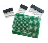 2020 Nouveau Prototype De Carte Pcb Pour R3 Bouclier Conseil Bricolage, Combo 2mm + 2.54mm Pas